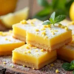 Homemade Lemon Bars with a Buttery Crust and Tangy Filling