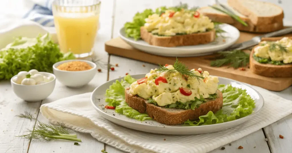 Serving Suggestions for the Best Egg Salad