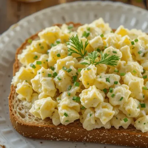 Futuristic Presentation of the Best Egg Salad Recipe