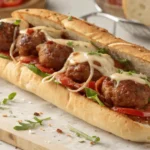 Futuristic Meatball Sub Concept with Gourmet Twist