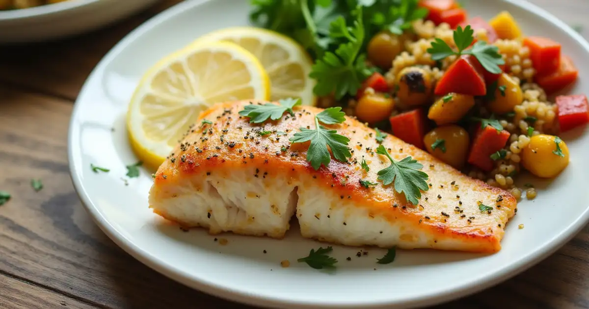 Future of baked tilapia cooking with modern kitchen technology and sustainable seafood practices