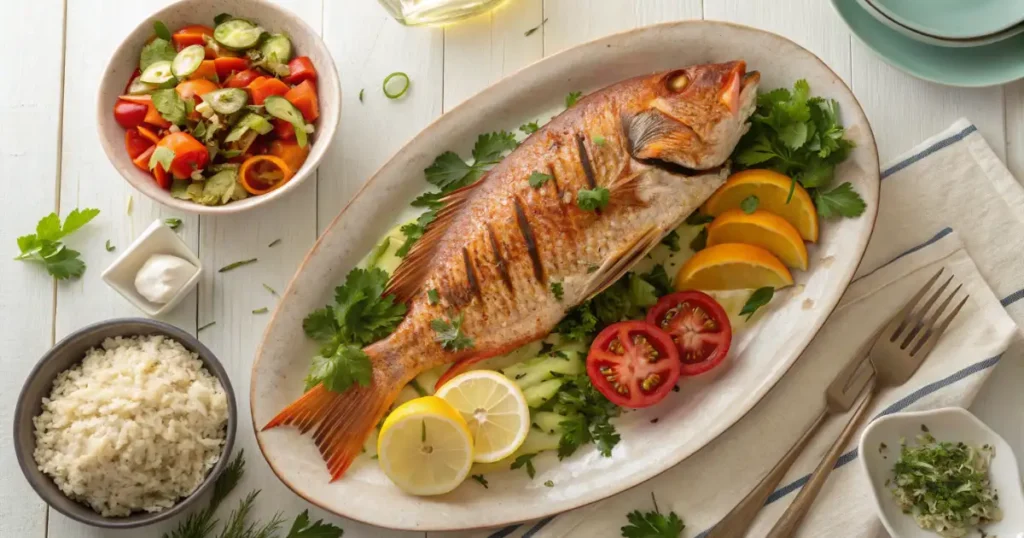 Serving Ideas for Oven Baked Whole Snapper