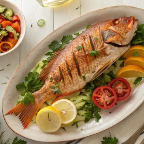 Serving Ideas for Oven Baked Whole Snapper