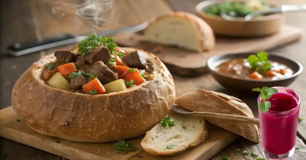 Serving Ideas for Beef Stew in Bread Bowls
